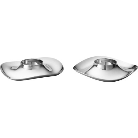 Georg jensen Cobra æggebæger 2 stk. - Sølv | KitchenOne