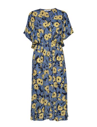 Andina Long Dress Aop 8083 Knelang Kjole Samsøe Samsøe