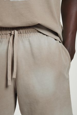 COS Men's Shorts In Jersey Lavato Con Coulisse in Beige