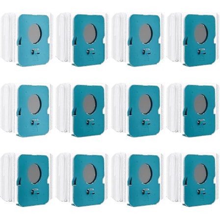 12 stk. Clean Station støvpose kompatibel med Samsung Bespoke Jet VCA-ADB95, støvsugerpose, støvsugerposer, støvsugertilbehør (12)