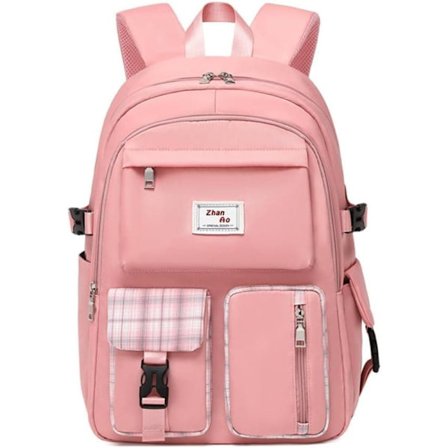 Skoltasker til piger – Stor kapacitet rygsæk med flere rum, vandtæt skolerygsæk til gymnasium_TF_TF