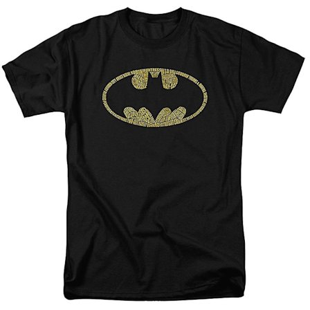 Namn i Bat-symbol Batman T-shirt