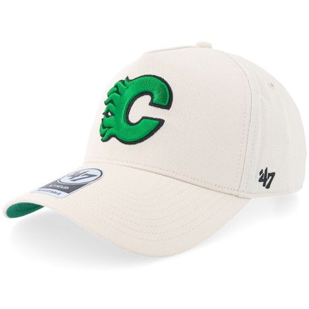 47 Brand - NHL Vit adjustable Keps - Hatstore Exclusive x Calgary Flames Vintage Stanley Sure Shot Dt Natural A-frame Adjustable @ Hatstore