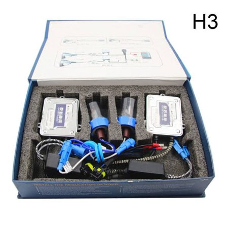 Vandafvisende Xenon Pærer H1 H3 H7 H8 H9-H11 9005 9006 9012 HB4 HB3 Bil Blinklys Forlygter Super Lyse Støvsikre null - H3