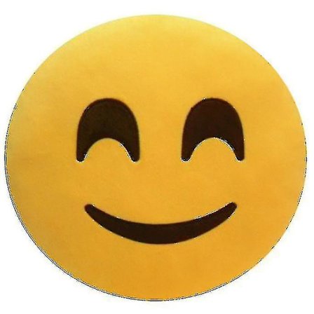 Emoji Rund Kudde - (FMY)