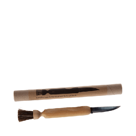 Iris hantverk Svampkniv med borste Köksredskap Unisex ONESIZE