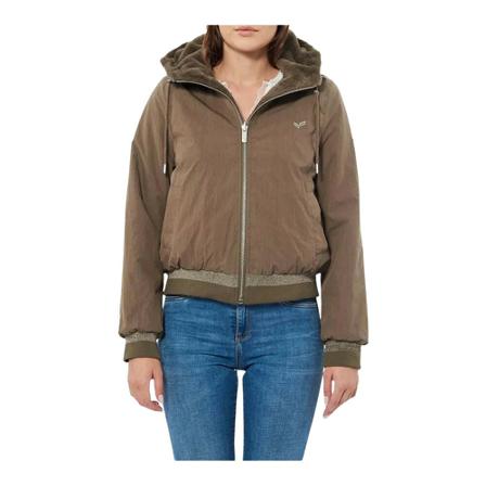 Kaporal, Bomber Jackets Bruin, Dames, Maat:S