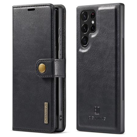Dg.ming Samsung Galaxy S22 Ultra 2in1 Magnet Fodral / Skal Svart