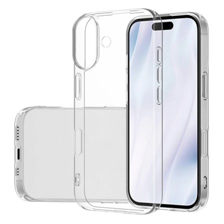 iPhone 17 Skal Slim Fit TPU Transparent