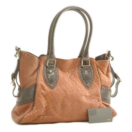 Fendi Vintage, Pre-owned Leather Handbag Bruin, Dames, Maat:ONE Size