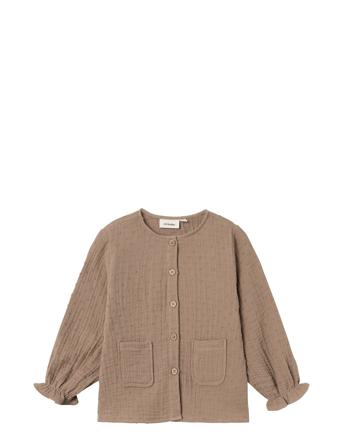 Nmflamia Ls Loose Shirt Lil Brown Lil'Atelier