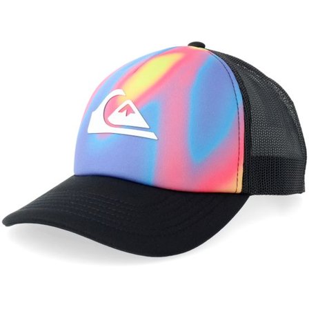 Quiksilver - Svart trucker Keps - Kids Classic Foam Monaco Blue Holmes A-Frame Trucker @ Hatstore