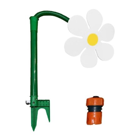 Dansende blomster Sprinkler Solsikkebruser HVID