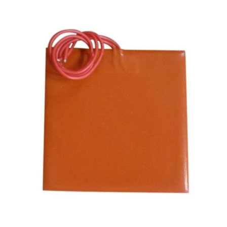 3D-tulostimen silikoninen lämmityspäällyste 120x120 mm Lämmityslevy Matto 12v 120w Tulostimen lämmitetty alusta