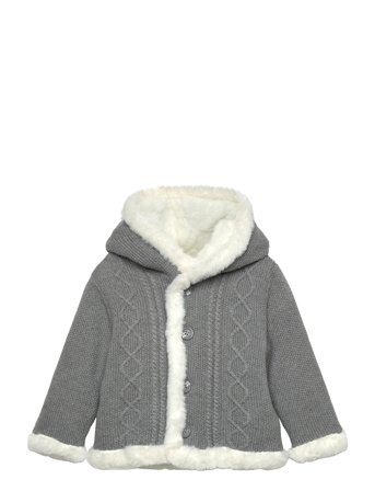 Boboli Jacket Reversible For Baby -Bci - Grey - 74