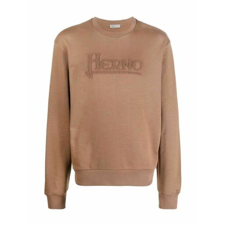 Herno, Sweatshirts Bruin, Heren, Maat:L