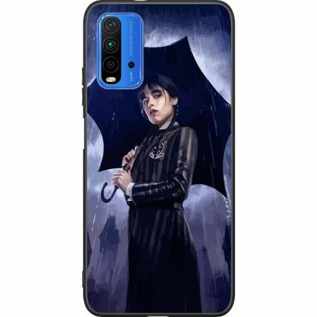 Xiaomi Redmi 9t Svart Skal Wednesday Addams