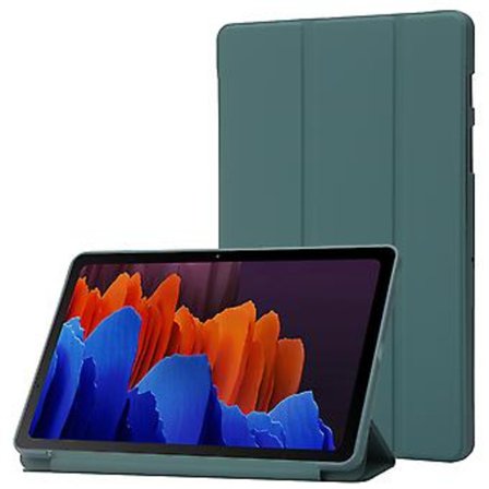 Läderfodral för surfplatta Samsung Galaxy Tab S9 (Mörkgrön)