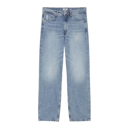 Marc O'Polo, Yall loose straight jeans Niebieski, Mężczyzna, Rozmiar: W34 L34