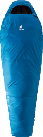 Deuter Women's Orbit 0° SL synthetic sleeping bags Blue Left Zip