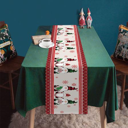 Christmas Tree Pine S Safflor Bord Bröllop Dekor Cover