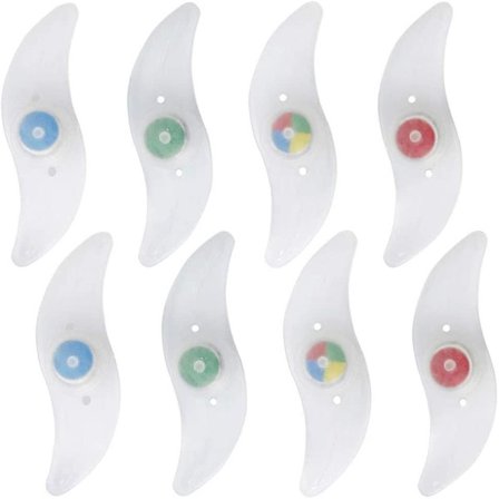 Cykel Eger Lys, 8 Styk Cykel Hjul Eger Pærer, Til Mtb Mountainbike Voksne Og Børn, Led