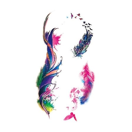 Temporary Tattoo Sticker For Men Women Waterproof Removable Body Art Stickers