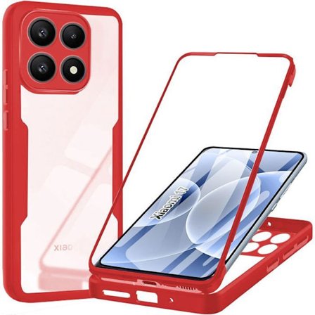 Cover til Xiaomi 17, 360 Beskyttelse Hård Forstærket Kant Hel Solid - Rød