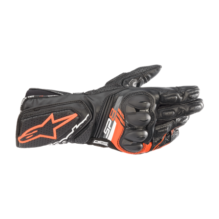 Guanti Moto Alpinestars SP-8 Air V3 Nero/Fluo Rosso XL