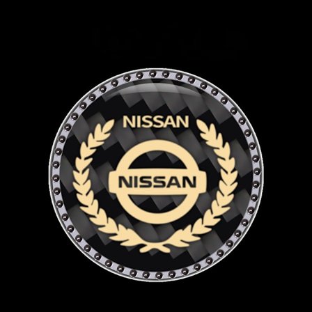 Tvåpack klistermärken för bilmotorns start- och stoppknapp (Nissan)