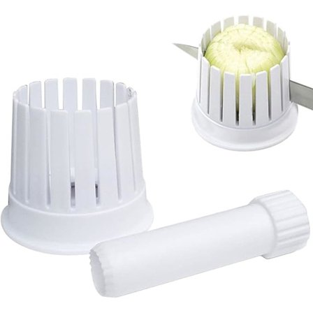 Onion Blossom Maker, Onion Blossom Cutter - Blooming Onion Maker Grøntsagsskærer - Genanvendelig løgskærer Madskærer
