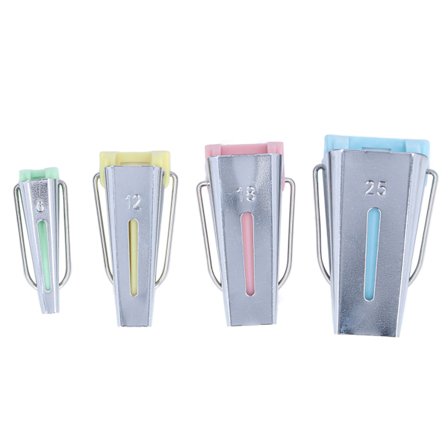 4 stk. skråbåndsmaskine, præcise husholdningssyværktøjer, gør-det-selv-lappeforsyninger