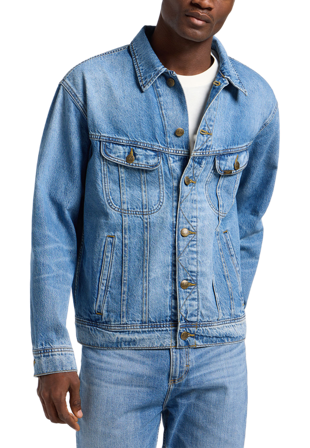Lee Relaxed Rider Jacket Jackor Herr Blå XL