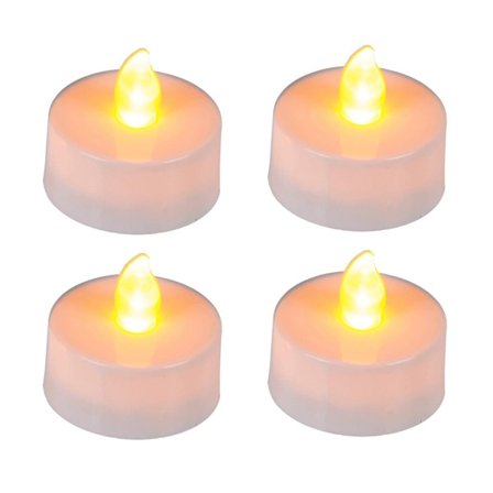 4-pakning - Batteridrevne telys / LED-lys