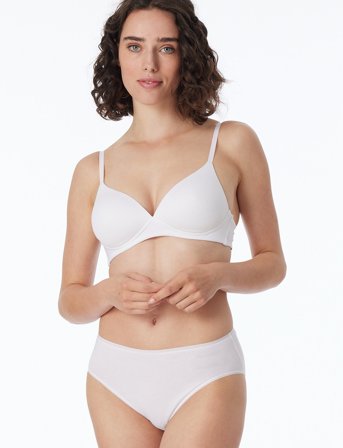 Schiesser 3-Pack Sand-Colored Slips - Essentials - White - XXXL