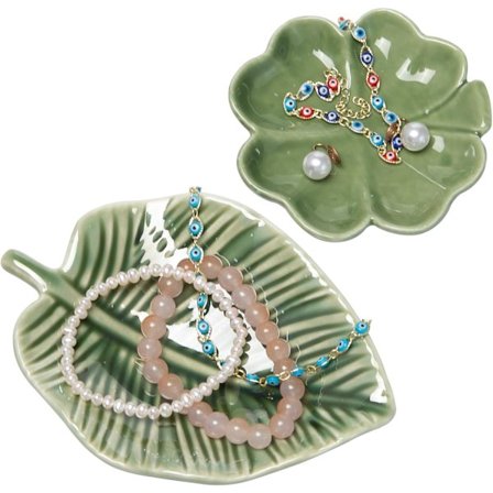 Keramiikkakorun lautanen, Keramiikkakorun tarjotin, Kukka- ja lehtikorun lautanen, Avainlautanen, koruille, renkaille, korvakoruille