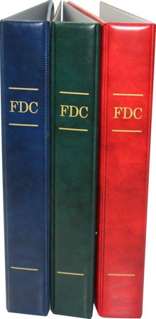 Ringbind til førstedagskuverter - Grøn