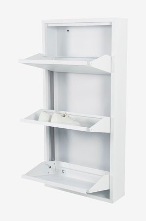 Spinder Design - Skoskåp Billy 3 - Vit - Skoskåp - Från Homeroom