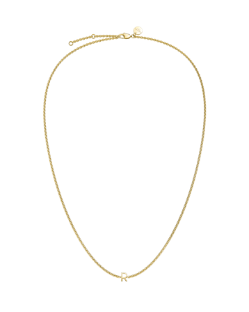 Enkele Letter Ketting - Goud - Gepersonaliseerd - Rosefield