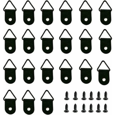 Ramme krok 200 stykker Bilde ramme kroker Bilde henger krok feste Ramme krok Bilde ramme ringer Henge kroker med skruer for å feste bilde