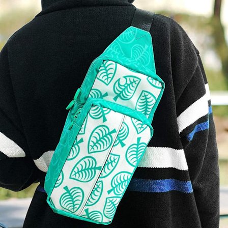 Søt Animal Crossing reiseveske, kompatibel med Nintendo Switch /