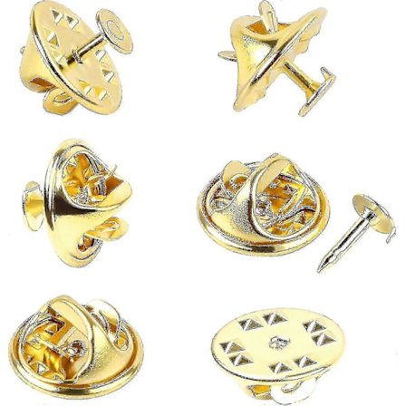 Perhoslukko Hopeiset Pinssin Taustat 120kpl askarteluun