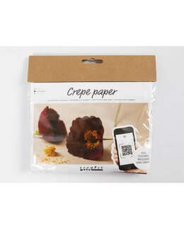 Kräppapper kit Vallmo - Creativ Company