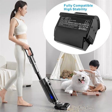 Batteri till Vakuum för Midea G9, G9 Plus, G9 Pro