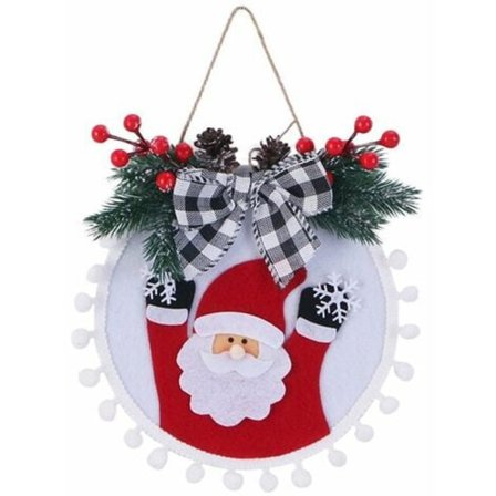 Joulukoristeet Jouluseppele Joulukuusen koristeet Ovikoristeet (Joulupukki)