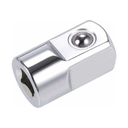 1 stk reduksjonshylseadapter 1/4 tommer hunn til 1/2 tommer hann Cr-V