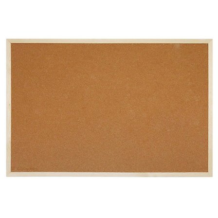 1 Sett Kork Oppslagstavle Slitesterk Flerbruks Treramme Korktavle for Notater Meldinger Bilder Memoer