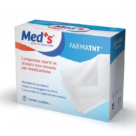 Med's Farmatnt Medicazione Assorbente 10x10cm 6 Pezzi