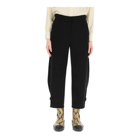 Tory Burch, knit cargo trousers Czarny, Kobieta, Rozmiar: XS