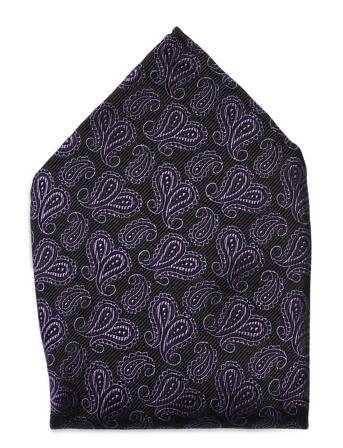 Pocket Square Brystlommetørklæde Lilla Amanda Christensen